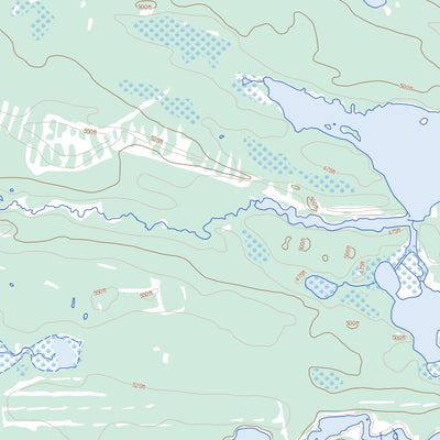 Natural Resources Canada Gull Rapids (054D06 Toporama) digital map