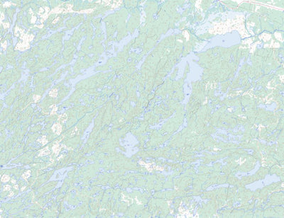 Natural Resources Canada Gulliver Lake, ON (052G03 Toporama) digital map