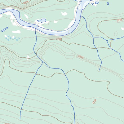 Natural Resources Canada Gun Rapids, NT (095J09 Toporama) digital map