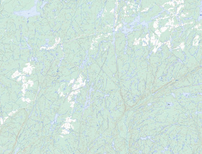 Natural Resources Canada Gurney Lake, ON (042E04 Toporama) digital map