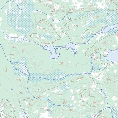 Natural Resources Canada Gwillim Lake, SK (074B14 Toporama) digital map