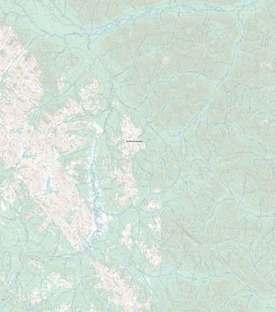 Natural Resources Canada Hailstone Creek (105O16 Toporama) digital map