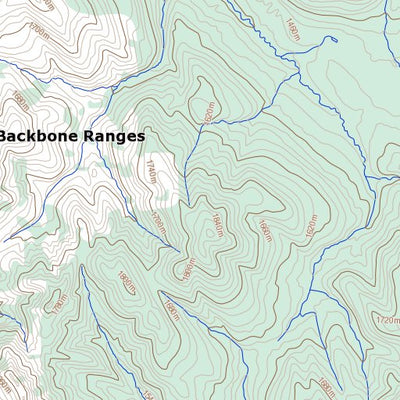 Natural Resources Canada Hailstone Creek (105O16 Toporama) digital map