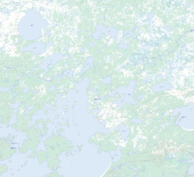 Natural Resources Canada Hale Lake, MB (064A09 Toporama) digital map