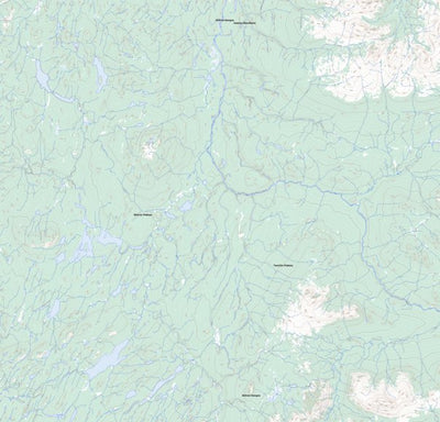 Natural Resources Canada Halfmoon Lake, BC (104I12 Toporama) digital map