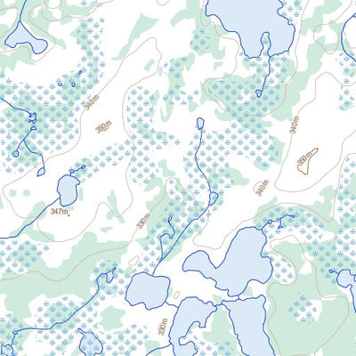 Natural Resources Canada Halfway Bluff, NU (065C14 Toporama) digital map