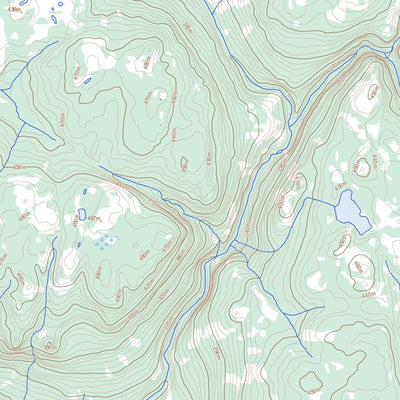 Natural Resources Canada Halfway Pond, NL (013B03 Toporama) digital map