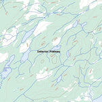 Natural Resources Canada Hallett Lake (093F15 Toporama) digital map