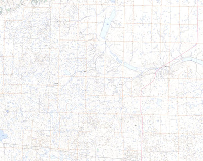 Natural Resources Canada Halvorgate, SK (072J10 Toporama) digital map