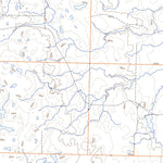 Natural Resources Canada Halvorgate, SK (072J10 Toporama) digital map