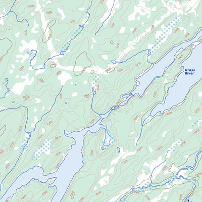 Natural Resources Canada Hambone Lake (063O08 Toporama) digital map