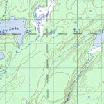 Natural Resources Canada Hambone Lake, MB (063O08 CanMatrix) digital map