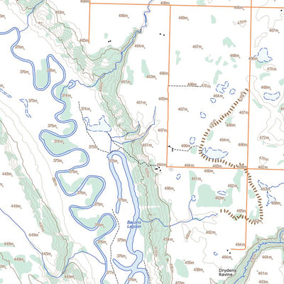 Natural Resources Canada Hamiota, MB (062K02 Toporama) digital map