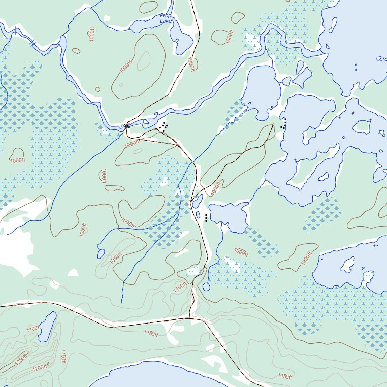 Hanover Lake, ON (042L06 Toporama) Map by Natural Resources Canada ...