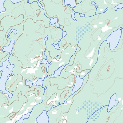 Natural Resources Canada Hara Lake, MB (064M01 Toporama) digital map