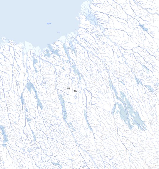 Hardinge Bay (099A07 Toporama) Map by Natural Resources Canada | Avenza ...