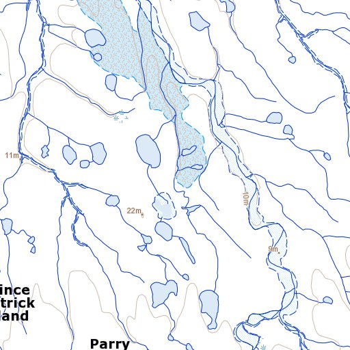 Hardinge Bay (099A07 Toporama) Map by Natural Resources Canada | Avenza ...