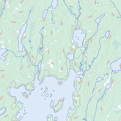 Natural Resources Canada Harriott Lake (064D02 Toporama) digital map
