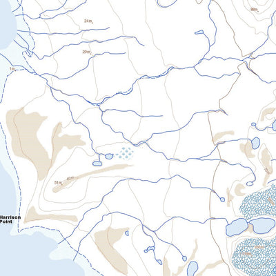 Natural Resources Canada Harrison Point (068C07 Toporama) digital map