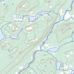 Natural Resources Canada Harrison River, NT (086K11 Toporama) digital map