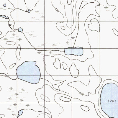 Natural Resources Canada Harrowby Bay West, NT (097F04_W CanMatrix) digital map
