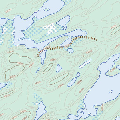 Natural Resources Canada Hartney Lake, SK (074J09 Toporama) digital map