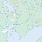 Natural Resources Canada Haslam Lake (092F16 Toporama) digital map