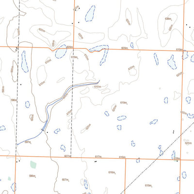 Natural Resources Canada Hawarden, SK (072O07 Toporama) digital map