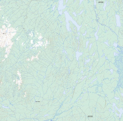 Natural Resources Canada Hayes Peak, BC (104N08 Toporama) digital map