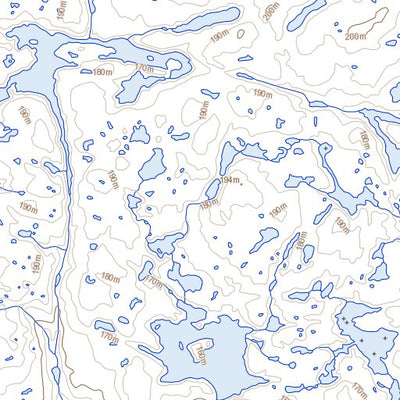 Natural Resources Canada Hazard Hills, NU (056B10 Toporama) digital map