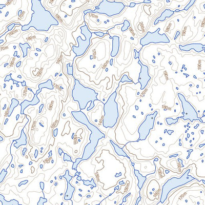 Natural Resources Canada Hazard Hills, NU (056B10 Toporama) digital map