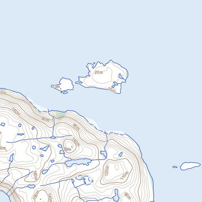 Natural Resources Canada Hector Island (035P09 Toporama) digital map