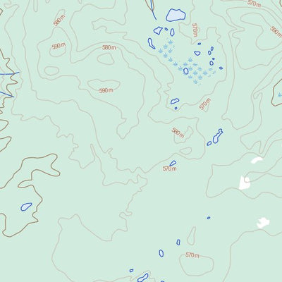 Natural Resources Canada Heise Lake, SK (074C13 Toporama) digital map