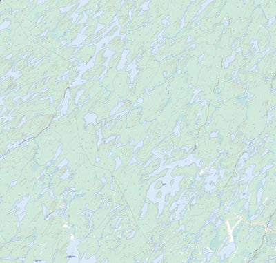 Natural Resources Canada Henday Lake (074I08 Toporama) digital map