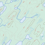 Natural Resources Canada Henday Lake (074I08 Toporama) digital map