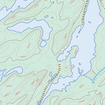 Natural Resources Canada Henday Lake (074I08 Toporama) digital map