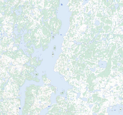 Natural Resources Canada Hendry Lake, MB (064G12 Toporama) digital map