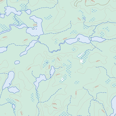 Natural Resources Canada Henfrey Lake, ON (052N06 Toporama) digital map