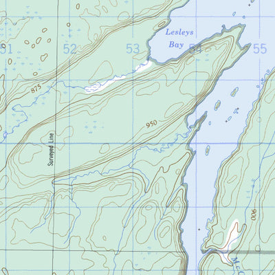 Natural Resources Canada Herb Lake, MB (063J13 CanMatrix) digital map