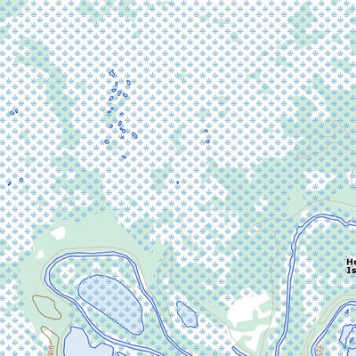 Natural Resources Canada Heron Island (084I07 Toporama) digital map