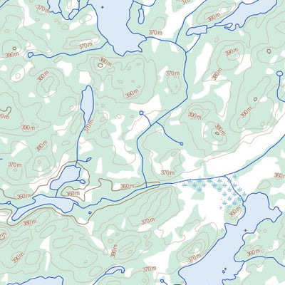Natural Resources Canada Hickey Lake, NT (085O16 Toporama) digital map