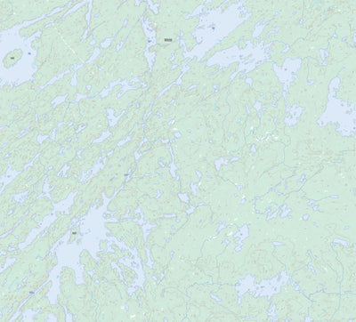 Natural Resources Canada Hickson Lake, SK (074A08 Toporama) digital map