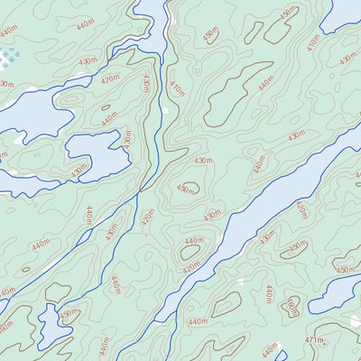 Natural Resources Canada Hickson Lake, SK (074A08 Toporama) digital map