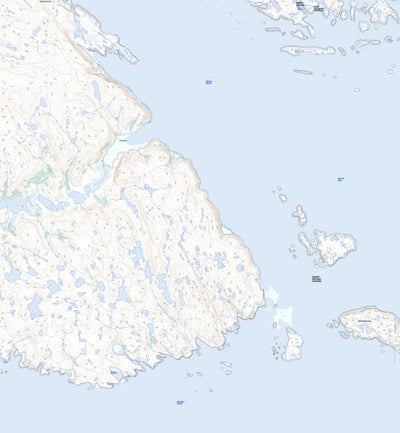 Natural Resources Canada High Bluff Island, NU (025L09 Toporama) digital map