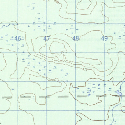Natural Resources Canada High Hill River, AB (074D16 CanMatrix) digital map