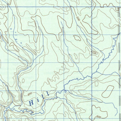 Natural Resources Canada High Hill River, AB (074D16 CanMatrix) digital map