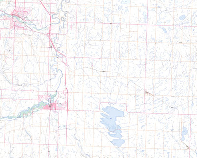 Natural Resources Canada High River, AB (082I12 Toporama) digital map