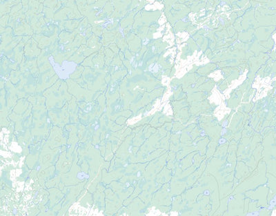 Natural Resources Canada Hillmer Lake, ON (042G15 Toporama) digital map