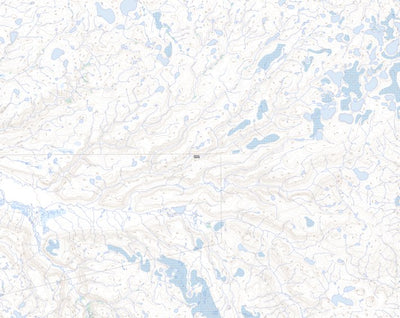 Natural Resources Canada Hoagak Lake, NT (097H11 Toporama) digital map