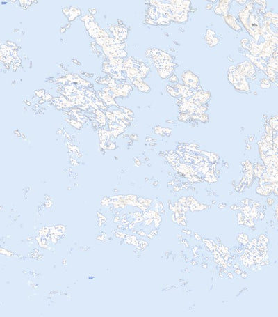 Natural Resources Canada Hobart Island (036A03 Toporama) digital map